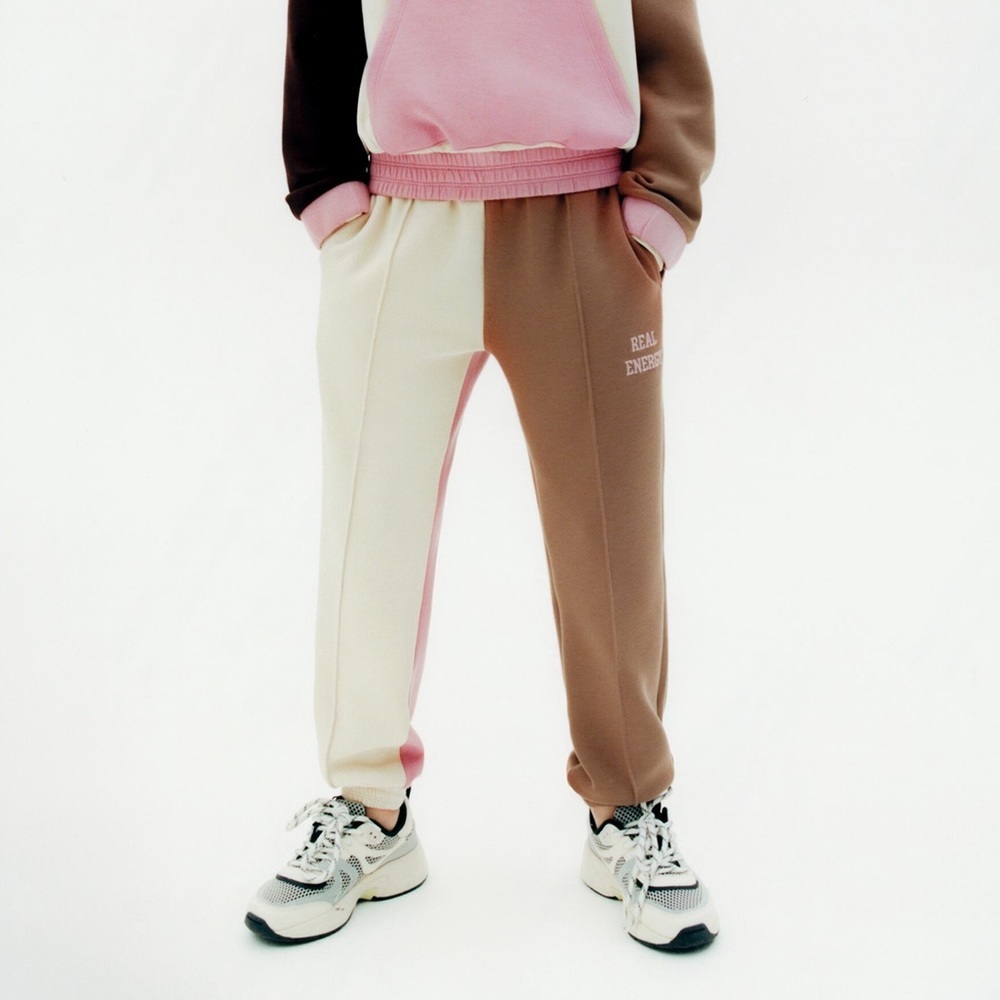 Zara Colorblock Sweatpants